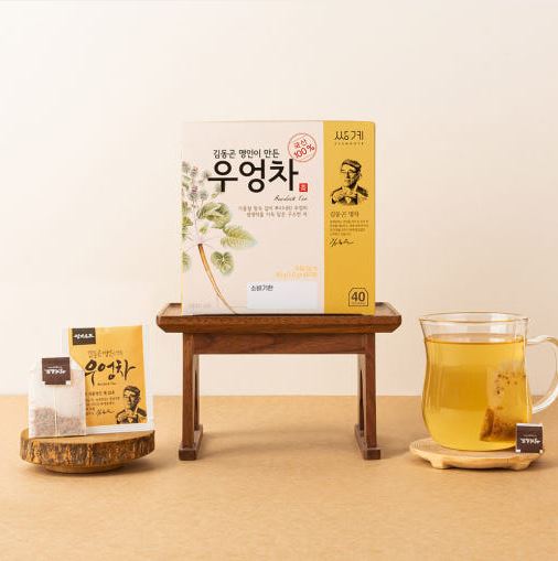Kim Dong-gon Myeongin's Domestic Cuckoo Tea 40 Tea Bag Beverage