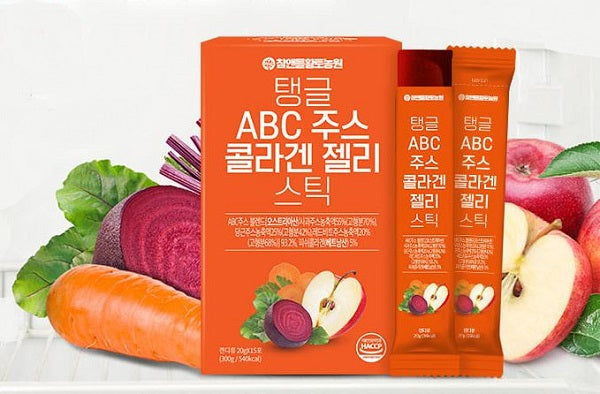 Tangle ABC Juice Collagen Jelly Stick 20g x 15pcs Healthy Inner Beauty Snack