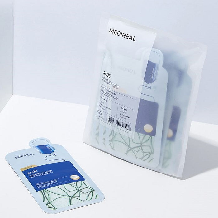 Mediheal Derma Plus Aloe Mask Pack (10 Sheets)