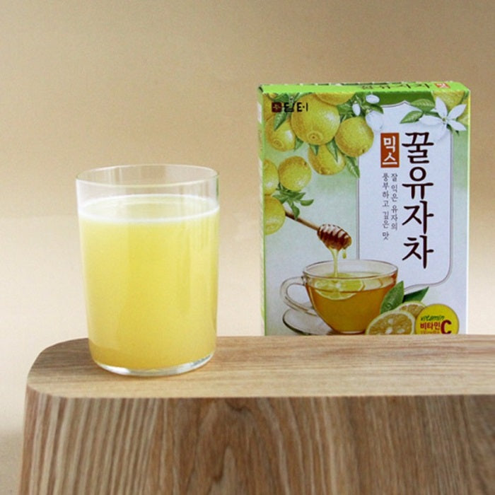 Damteo Honey Citron Tea Mix Sticks 10-Pack – Deep, Rich Korean Yuzu Flavor
