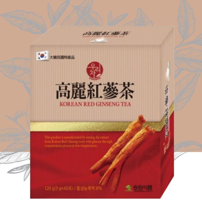 Korean Red Ginseng Tea (40 Sticks)