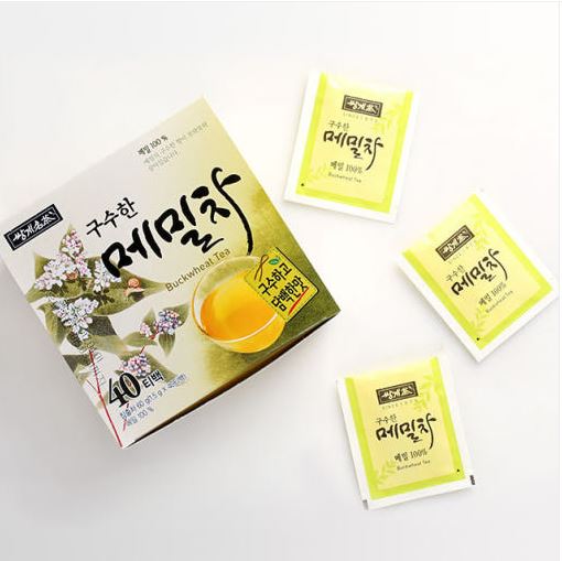 Savory Buckwheat Tea 40 Tea Bag Beverage by Kim Dong-gon, Korean Master
