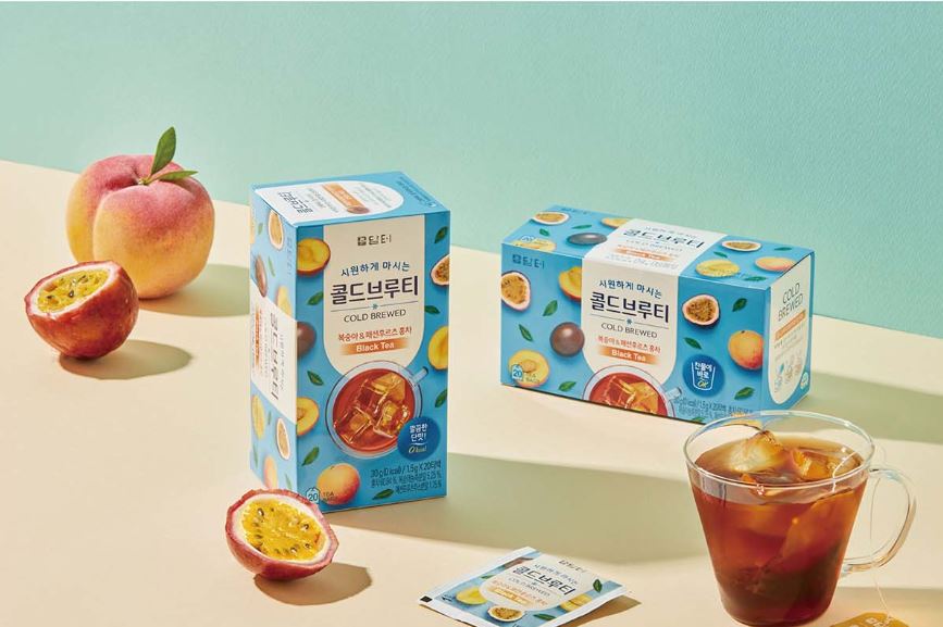 Cold Brew Tea Peach & Passion Fruit Black Tea (30g / 20 Teabags, Caffeine