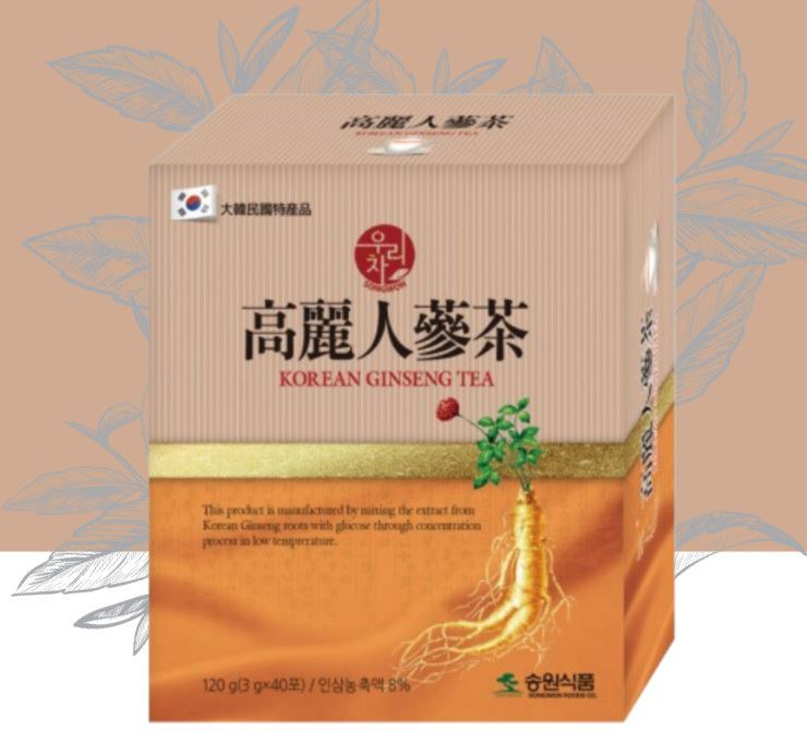 Korean Red Ginseng Tea (40 Sticks)