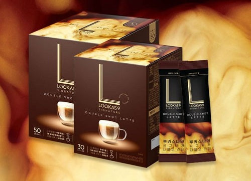 Namyang Lucas 9 Signature Double Shot Latte 30 Sticks โ Rich Espresso Coffee