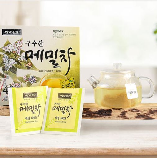 Savory Buckwheat Tea 40 Tea Bag Beverage by Kim Dong-gon, Korean Master