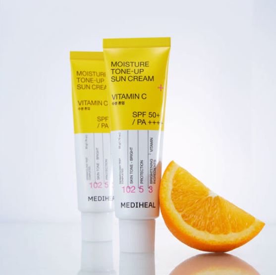 MEDIHEAL Moisture Tone-Up Sunscreen 50ml SPF50+ PA+++