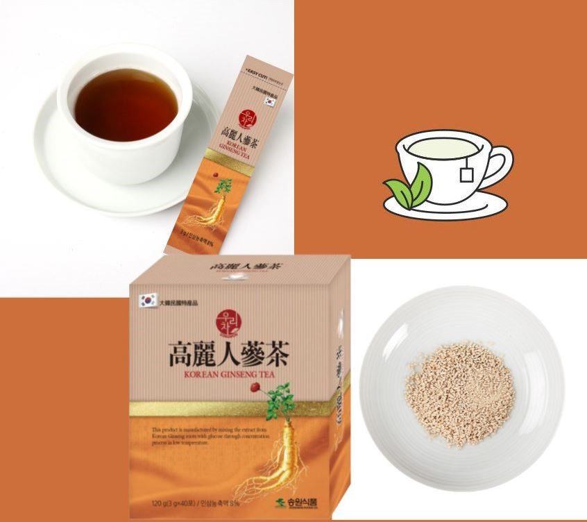 Korean Red Ginseng Tea (40 Sticks)