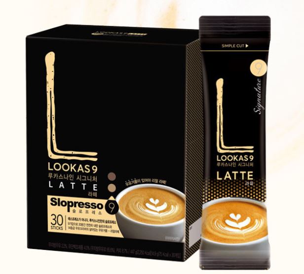 Namyang Lucas Nine Signature Latte 50 Stick Easy Coffee