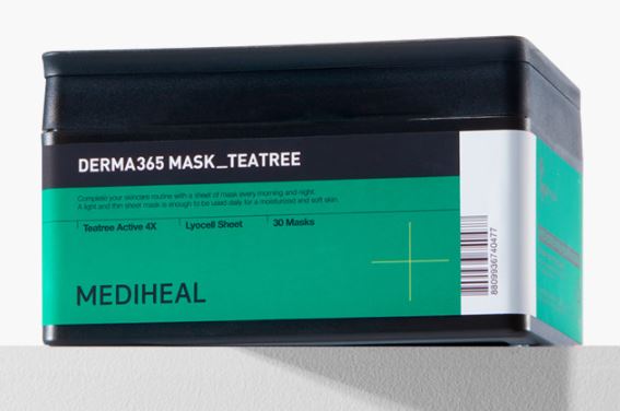 MEDIHEAL Derma365 Tea Tree Daily Sheet Mask (30 Sheets / Pull-out Type)