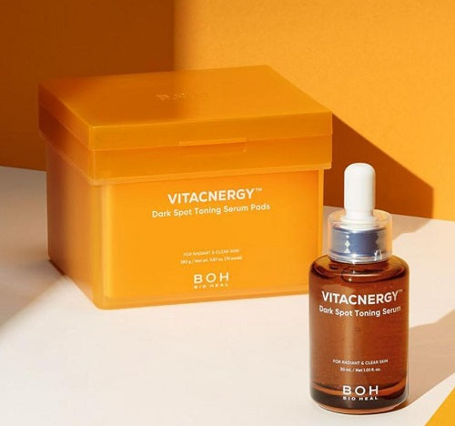 Biohilbo Vitamin synergy blemish toning serum pad 70 sheets