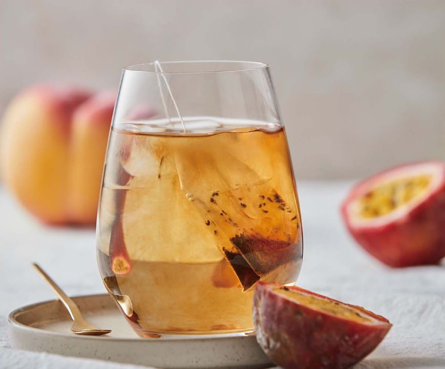 Cold Brew Tea Peach & Passion Fruit Black Tea (30g / 20 Teabags, Caffeine