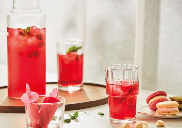 Cold Brew Tea Strawberry Hibiscus (20 Teabags / Caffeine-Free Herbal Tea)
