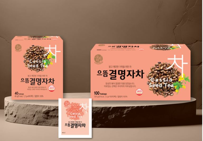Roasted Cassia Seed Tea Bags for a Clear & Gentle Day 40T