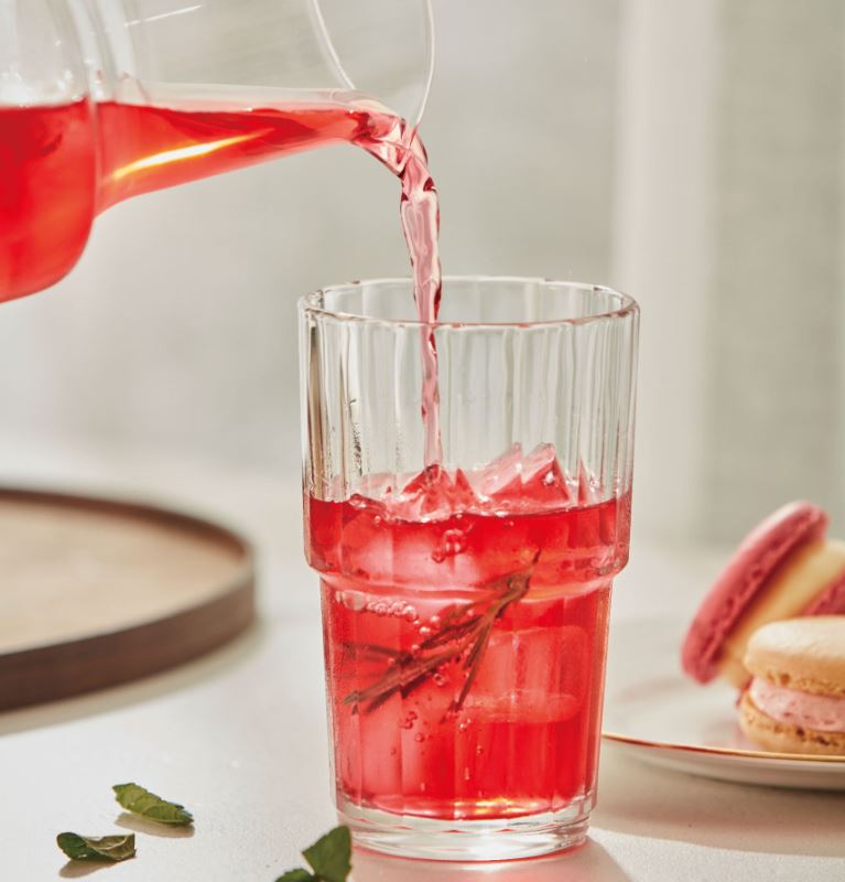Cold Brew Tea Strawberry Hibiscus (20 Teabags / Caffeine-Free Herbal Tea)