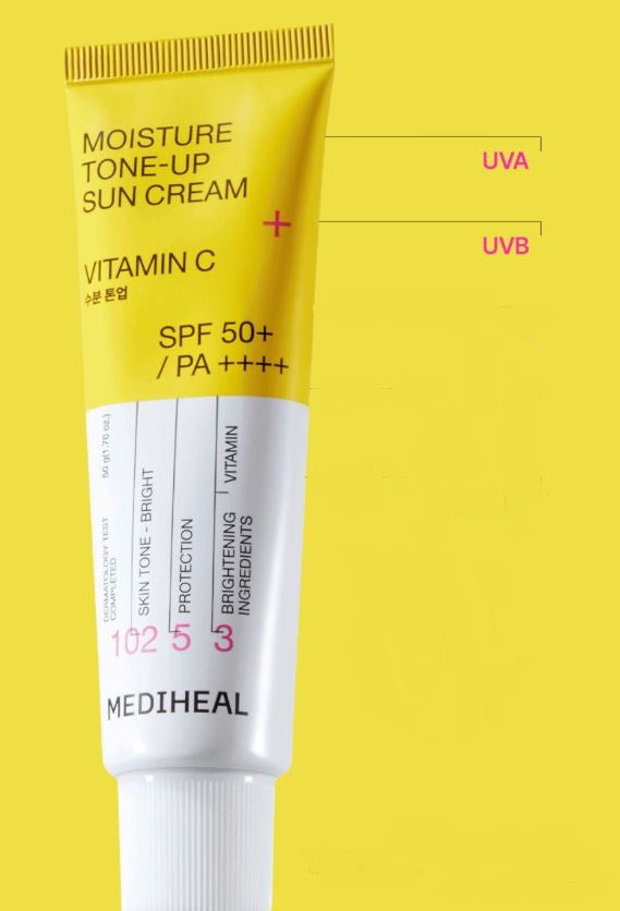 MEDIHEAL Moisture Tone-Up Sunscreen 50ml SPF50+ PA+++