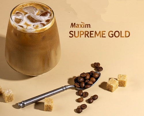 Maxim Supreme Gold Coffee Mix 40T Portable Coffee