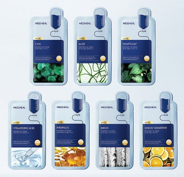 Mediheal Derma+ Propolis Mask 10 Sheets – Nourishing Glow & Calming Moisture Care