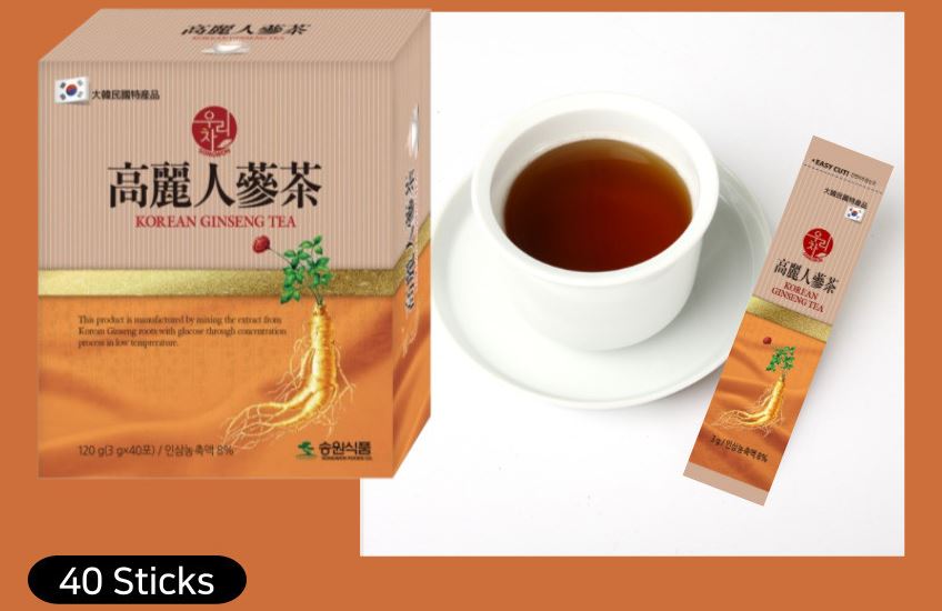 Korean Red Ginseng Tea (40 Sticks)