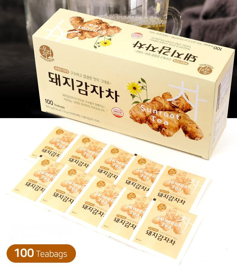 Korean Jerusalem Artichoke Tea Bags 100T