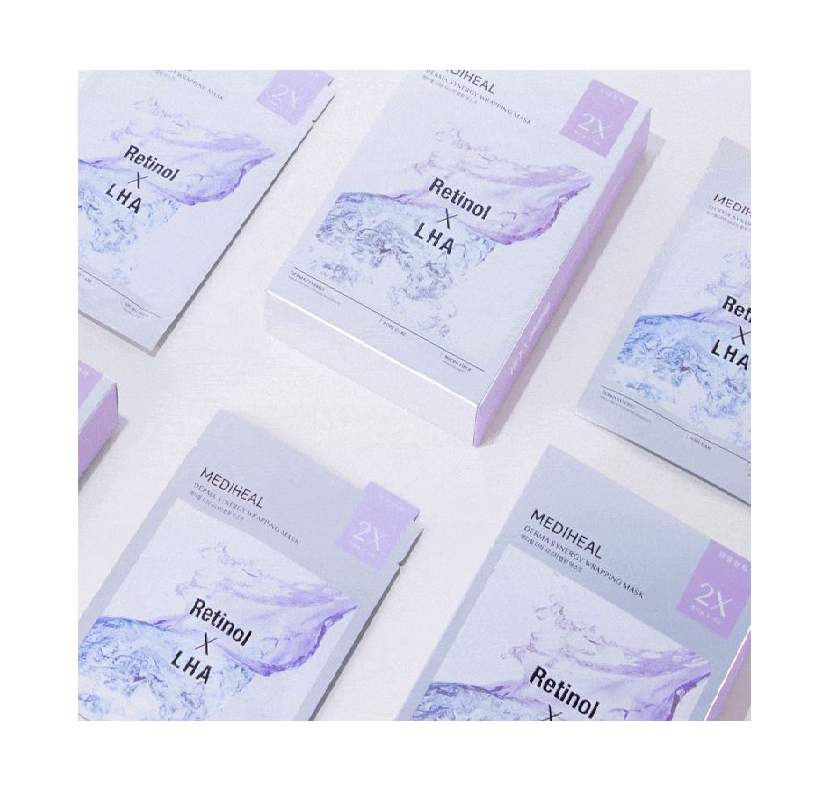 Mediheal Derma Synergy Wrapping Mask 10 Sheets – Pore Tightening & Firming with Retinol & LHA