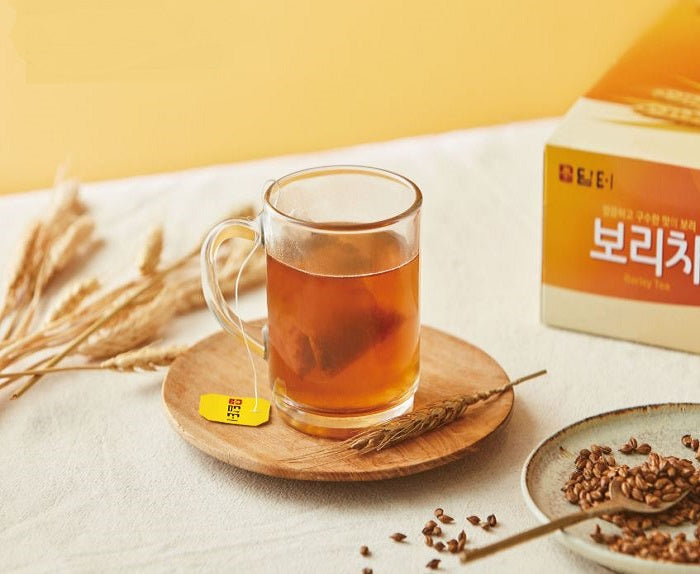 Damteo Barley Tea 100 Tea Bags 150g – Clean and Roasted Barley Flavor in Every Cup