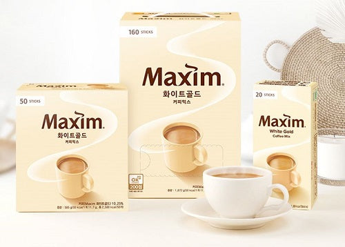 Dongseo Food Maxime White Gold Coffee Mix 50T Individual Packaging