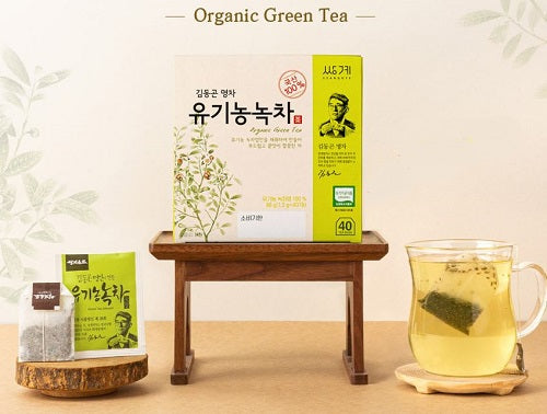 Ssanggye Korean Organic Green Tea 40T