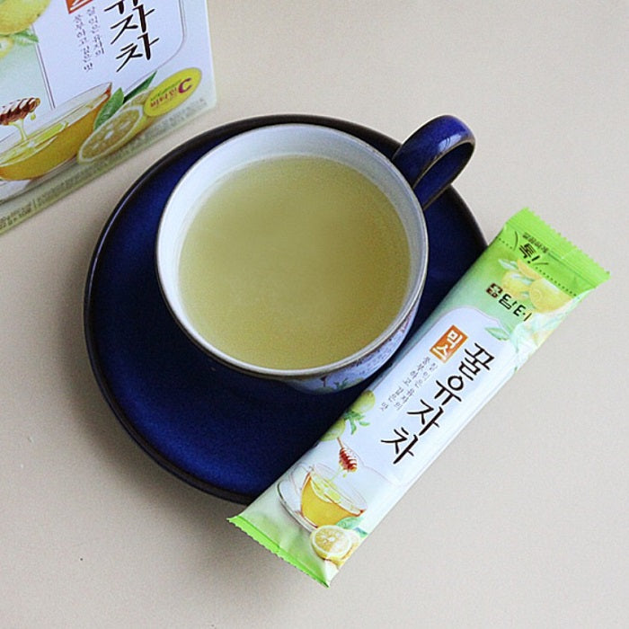 Damteo Honey Citron Tea Mix Sticks 10-Pack – Deep, Rich Korean Yuzu Flavor
