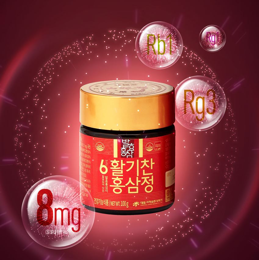 [Korean Red Ginseng Extract] 3 Bottles (100g) – 6-Year-Old Fermented Red Ginseng, Ginsenosides, GMP Certified