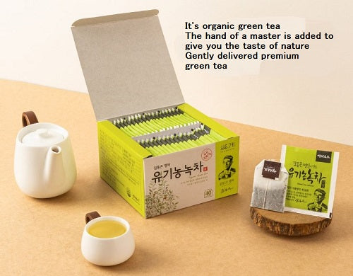 Ssanggye Korean Organic Green Tea 40T