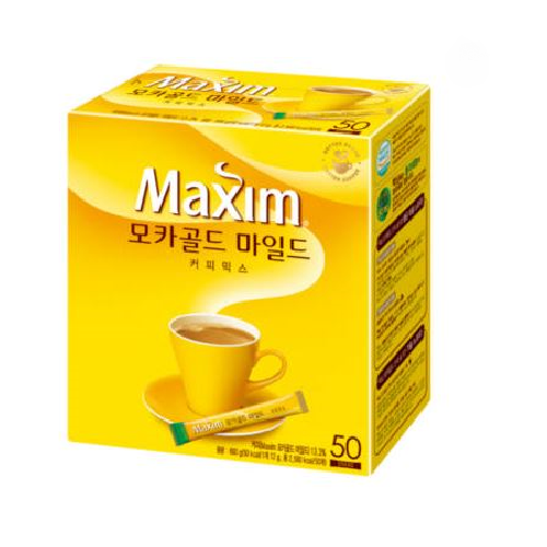 Dongseo Food Maxim Mocha Gold Mild Coffee Mix 50 Tee