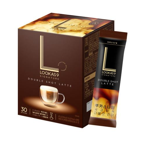 Namyang Lucas 9 Signature Double Shot Latte 30 Sticks – Rich Espresso Coffee