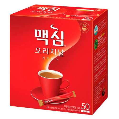 Dongseo Food Maxim Original Coffee 50 Tea