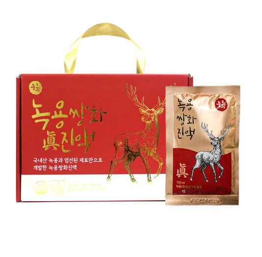 Premium Korean Herbal Tonic with Deer Antler (10 Packs)