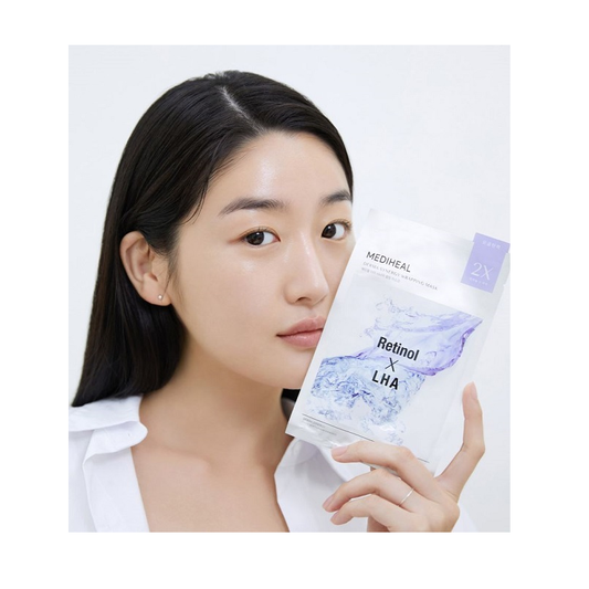 Mediheal Derma Synergy Wrapping Mask 10 Sheets – Pore Tightening & Firming with Retinol & LHA