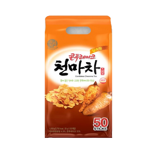 Corn Flake Cheonma Tea ZERO 40 Sticks (720g) Zero Sugar Solid Grain Tea Stick