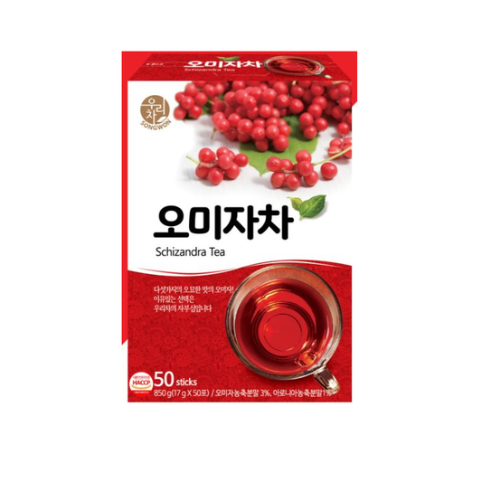 Korean Omija Tea 50T(850g) – Rich Schisandra Flavor with Pomegranate, Aronia & Apple