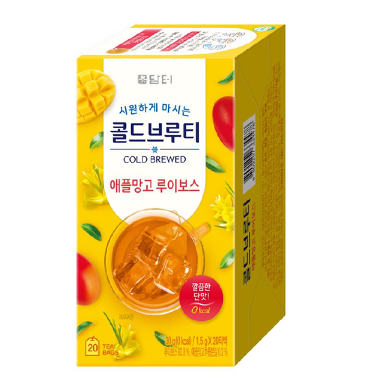 Cold Brew Apple Mango Rooibos Tea – 30g (20 Tea Bags)
