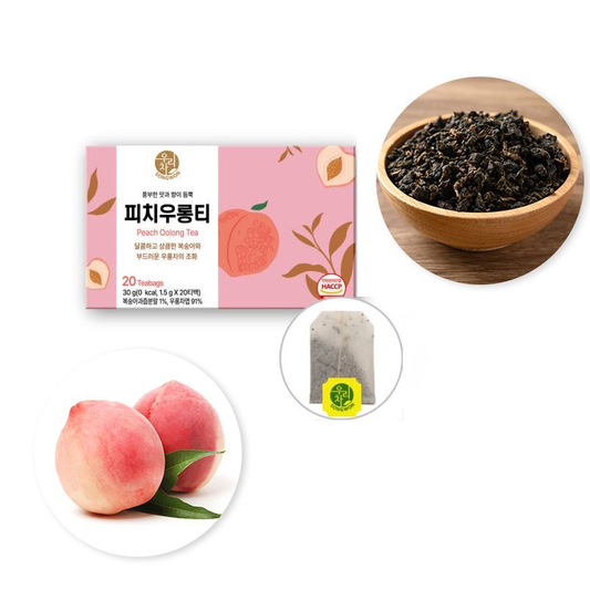 Peach Oolong Tea Blend (20 Tea Bags)