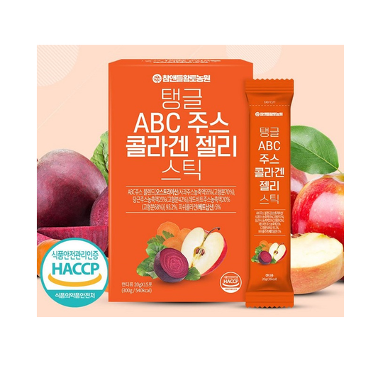 Tangle ABC Juice Collagen Jelly Stick 20g x 15pcs Healthy Inner Beauty Snack